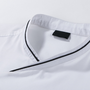 Short Sleeve Chef Jacket for <b>Kitchen</b> Restaurant & Bar Hotel Cook Workwear Uniform for Restaurant & Bar Staff - Product Image 4