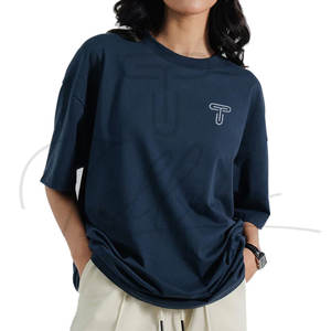 Camiseta de Verano para Mujer, Moderna, de Manga Corta, Corte Ajustado, Servicio OEM, Secado Rápido, Transpirable, Talla Grande - Product Image 5