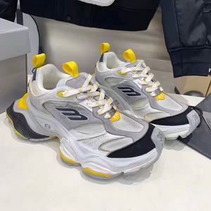 Sneakers plateforme rétro, chaussures de course et de marche souples, style unisexe, couleur evergreen - Product Image 2