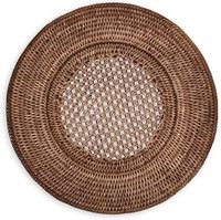Offre Spéciale 2026 Assiette de Présentation Rustique en Rotin 33 Pouces Faite à la Main au Vietnam Décoration DIY Hôtel Maison Cuisine Meilleur Prix pour la Vente en Gros