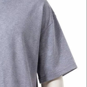 T-shirt Homme Personnalisé avec Logo, Coupe Ample, Épaules Tombantes, Manches Courtes, Col Rond, en Coton Jersey Lourd - Product Image 4