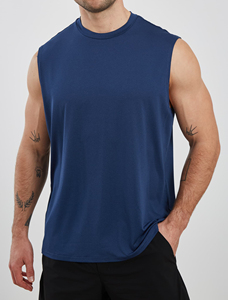 Summer Fitness Sports <b>Tank</b> <b>Top</b> Men Breathable <b>Loose</b> Mesh Training Sleeveless T-shirt Quick Drying vest male Fitness Clothing - Product Image 1