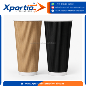 Export Grade Double Wall Paper Cups 20oz Size 600ml Capacity Disposable Hot Drink Cups FDA Certified For Restaurant & Cafe Use - Product Image 5