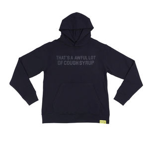 Sudadera con Capucha 'THAT'S a AWFUL LOT of COUGH SYRUP' de Primera Calidad, 100% Algodón, 450 GSM, para Hombre, Disponible en Todas las Tallas - Product Image 2