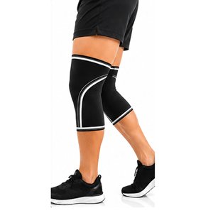 2024 Customizable Logo Heavy Duty Lightweight Gym Sports Training Knee <b>Brace</b> Power Lifting Adjustable Wraps Compression Non-Slip - Product Image 2