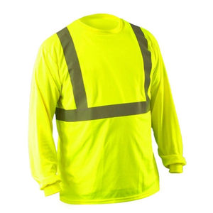 Camiseta de Trabajo de Alta Visibilidad con Reflectores, Ropa de Trabajo OEM al Por Mayor - Product Image 2