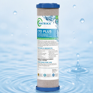 Cartouche filtrante certifiée WQA, écologique, bloc de charbon 2,5 x 10, qualité domestique fiable - Product Image 1