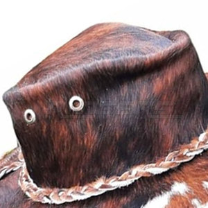 Leather Cowboy <b>Hat</b> High Quality Leather Wide Brim Design Comfortable Fit <b>Western</b> Cowboy Style - Product Image 4