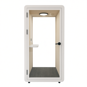 Cabines de bureau acoustiques modulaires Solo HIPOD pour une isolation phonique et un confort améliorés dans l'espace de travail - Product Image 2