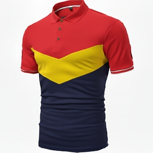 Nouveaux polos pour hommes 2026 en gros – Polo homme tendance en mélange de coton, manches courtes, coupe ajustée, confortable pour l'été - Product Image 5