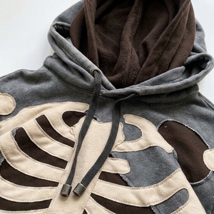 Custom Embroidered Solid 100% Cotton <b>Men's</b> Hooded Sweatshirt <b>Sherpa</b> Lined Pullover <b>Hoodie</b> Eco-Friendly Breathable Casual Winter - Product Image 6