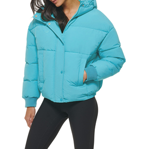 Custom Women Extreme Cold Protection Fleece Lined Puffer <b>Coat</b> Women <b>Sub</b> Zero Weather Heavy Puffer Jacket Faux Fur Trim Hood - Product Image 1