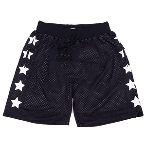 Shorts de basketball unisexes confortables, respirants et à séchage rapide, en polyester imprimé, maille Laker, prix de gros, prix bas, service OEM - Product Image 3