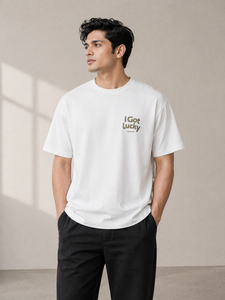 Premium 290 GSM Heavyweight Cotton Blend Oversized T Shirt Front Back Custom Printed Streetwear Unisex OEM ODM Manufacturer RTS - Product Image 4