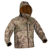 Veste à capuche en softshell camouflage pour homme, imperméable, pour la chasse en plein air, manches longues, style automne