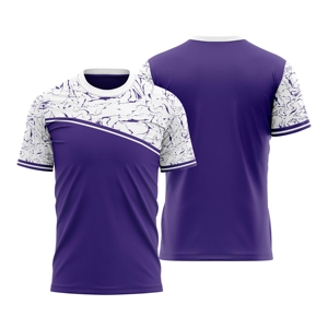 Custom Full Sublimation <b>T</b>-<b>Shirt</b> Manufacturer | Men Women Adult Sizes | Lightweight Quick Dry Short Front Training Sportswear - Product Image 5