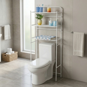 SALE EBay Wholesale Taiwan Home Storage Furniture Manufacturer MIT DIY Bathroom Shelves Over the Toilet Bathroom Shelving - Product Image 2