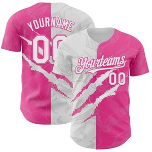 Camiseta de Béisbol Personalizada para Club, Sublimación Completa con Botones, Ropa de Equipo, Manga Corta, Antibacteriana - Product Image 1