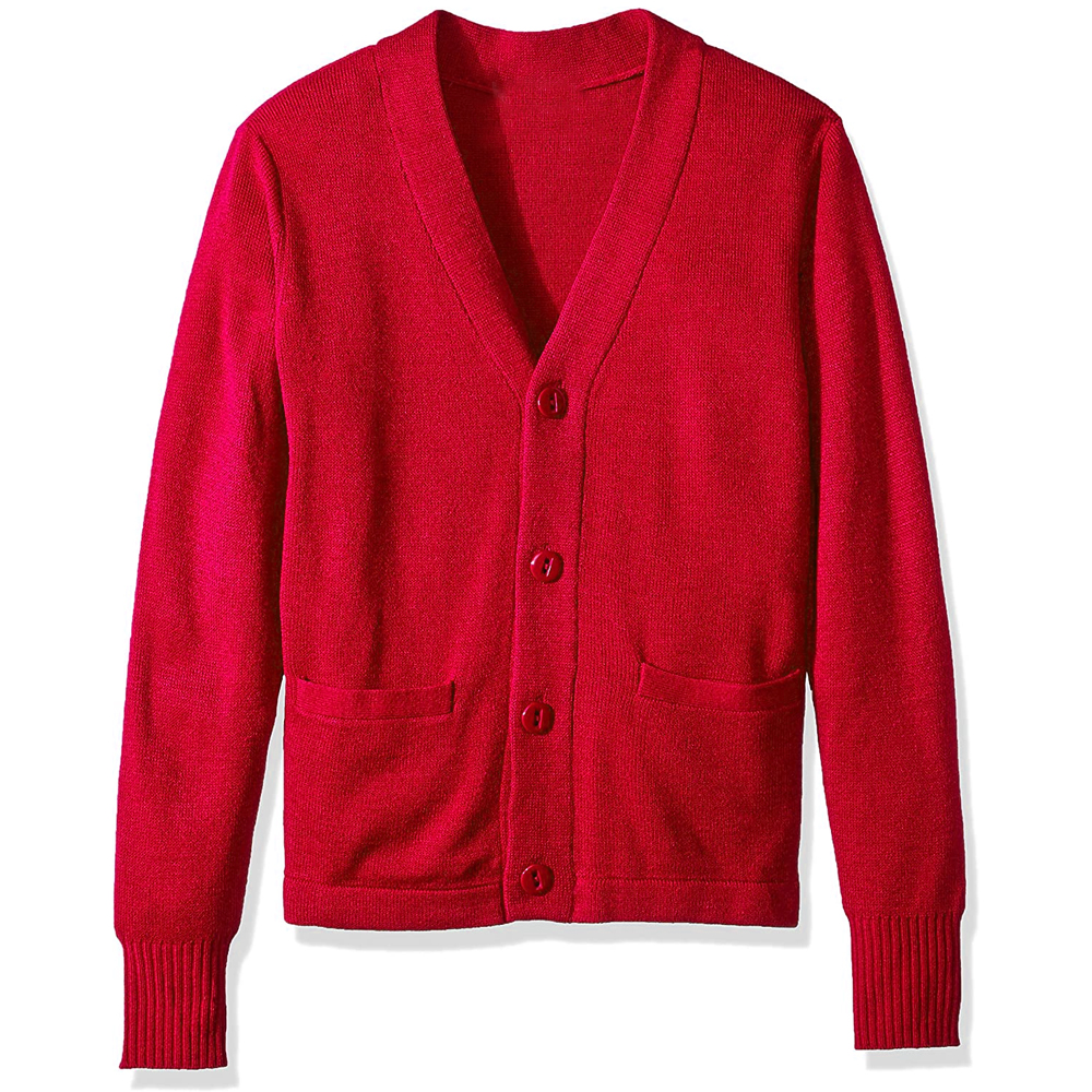 Custom Logo New Design Men's Best Quality Material Cardigan Sweater V-Neck Anti-Wrinkle Long Sleeve Knitted Sweater 2026