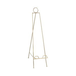 Elegant Metal Floor <b>Easel</b> Stand Rectangle Shape Iron Painted Durable Standing Type for Living Room Home Decor - Product Image 4