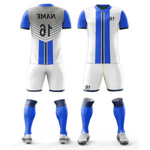 Club Football Jersey Set Tournament Apparel Athletic Soccer Training Kit Personalized Football <b>Shirts</b> 100% <b>Polyester</b> Front - Product Image 5