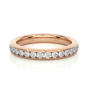 Anillo de Diamantes Naturales de 0.96CT, Oro Sólido de 18K, Claridad VS1, Certificado IGI, con 32 Piezas de Diamantes, Joyería Fina en Venta - Product Image 1