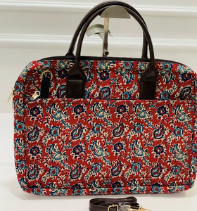 Bohemian Floral Canvas Tote <b>Bag</b> <b>Large</b> Capacity Durable <b>Storage</b> <b>Bag</b> for Travel Daily Use - Product Image 1