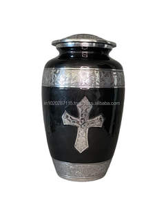 Urne de crémation humaine en aluminium léger et durable pour adultes conçue pour protéger et honorer un membre de la famille chéri - Product Image 2