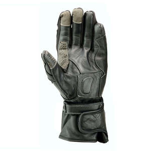 Gants de moto sportifs à écran tactile personnalisés OEM de haute qualité, gants de course professionnels en cuir à doigts complets pour motards - Product Image 3