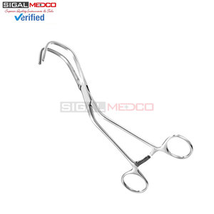 Pinzas Quirúrgicas Vascularizadoras Toracocardiovasculares, Pinzas Atraumáticas Curvas Manuales para Cirugía Cardíaca y Vascular - Product Image 6