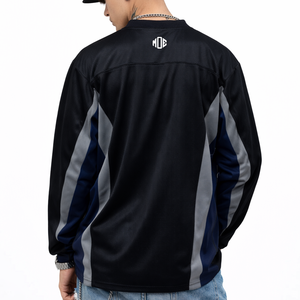 Camiseta de Fútbol Americano Unisex de Manga Larga Personalizada a la Moda, Ropa Deportiva de Poliéster, Fabricante al por Mayor con Etiqueta Privada OEM, EE. UU. - Product Image 2