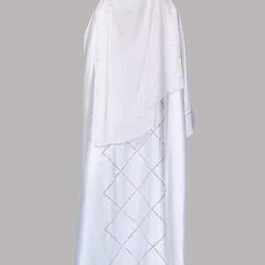 Wholesale High Quality <b>Chiffon</b> <b>Abaya</b> for Modern Women's Modest Clothing Natural Waistline-Fashion Companies & Retail Chains - Product Image 3