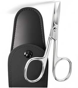 Novedad 2023: Tijeras para Uñas de Acero Inoxidable Resistentes con Estuche de Cuero, Opciones Personalizables - Product Image 2