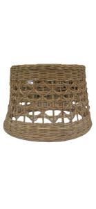 Pantallas de Lámparas Decorativas Redondas Marrones Ecológicas, Decoración de Iluminación Sostenible para Restaurantes, Hoteles y Áreas Recreativas - Product Image 6