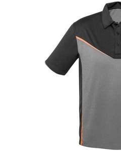 Camiseta Polo Personalizada para Hombre en Color Negro Carbón y Gris, Manga Corta, Poliéster y Algodón Piqué, Ropa Deportiva Casual para Golf, OEM - Product Image 3