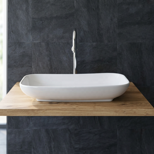 Lavabo Carré Moderne en Céramique Effet Granit pour Salle de Bain – Vente Directe Usine - Product Image 3