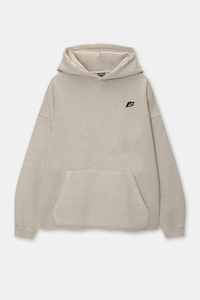 เสื้อฮู้ดดี้ทรงโอเวอร์ไซส์ ผ้าเฟรนช์เทอร์รี่ ระบายอากาศได้ดี เนื้อผ้าหนา  ปักโลโก้ได้ตามต้องการ  ทรงหลวมไหล่ตก  ผ้าฝ้าย 100%  สำหรับทุกเพศ  ใส่ได้ในช่วงฤดูใบไม้ร่วง - Product Image 3