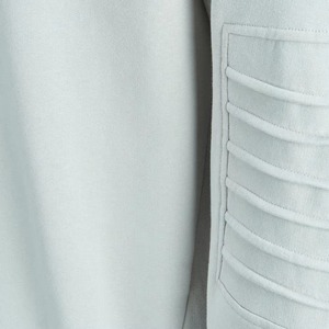 Custom Printed <b>Pullover</b> <b>Men's</b> Sweatshirts 100% Cotton Fleece Fabric Puff Printing Plain Dyed Winter Use Casual Slim Fit Lined - Product Image 6