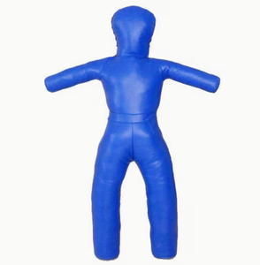 Maniquí de Boxeo Azul de PU, Relleno de Esponja, para Entrenamiento de Artes Marciales para Adultos - Product Image 5
