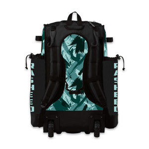 Custom Baseball Bag with Wheels Equipment <b>Roller</b> Bag <b>Large</b> Capacity Baseball Bat Backpack Waterproof Heavy Duty Custom Bag - Product Image 6