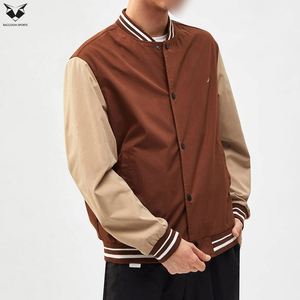 Street Wear Varsity Jackets OEM Custom Colorful Long Sleeve Varsity Jackets Good Quality Make Your Own Best Varsity Jackets - Product Image 3