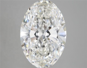 Pure Élégance Diamant de laboratoire CVD certifié IGI 5,00 carats, taille ovale, couleur G, clarté VVS2, pour occasions spéciales - Product Image 1