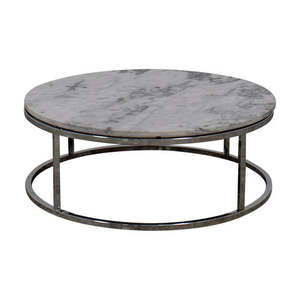 Juego de 3 mesas de centro redondas de metal con acabado antiguo, en oferta, para la sala de estar. Decora tu habitación con una mesa de centro. - Product Image 4