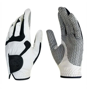 ถุงมือกอล์ฟหนังคาเบรตต้าสีขาว DARIB IMPEX สำหรับมือขวา ระบายอากาศได้ดี สวมใส่ง่าย รุ่นกีฬาสำหรับทุกเพศ GEF024011 ลายนูนพิเศษ - Product Image 4
