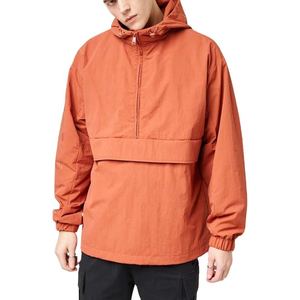 Vestes décontractées coupe-vent style mode urbaine, faible MOQ, Anorak à quart de zip, Veste coupe-vent, Vêtements de course, Pulls, Ensemble de survêtement - Product Image 1