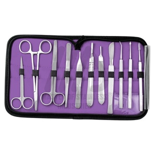 Kit de práctica de sutura profesional Kit de instrumentos quirúrgicos Kit quirúrgico de disección de acero inoxidable Herramientas de cirugía por herramientas maestras - Product Image 6