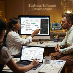 Services de développement de logiciels pour entreprises, solutions personnalisées d'applications et de gestion de logiciels, développement de structures logicielles - Product Image 4