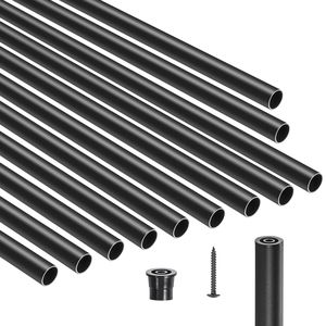 Set di 32 Balaustre in Alluminio da 3/4 Pollici, Impermeabili, per Ringhiere di Terrazze - Product Image 1