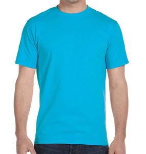 T-shirt Homme Col Rond Manches Courtes Sport Décontracté Été Haute Qualité 320 Grammes Personnalisable Logo Imprimé Mélange Polyester/Coton Séchage Rapide - Product Image 1