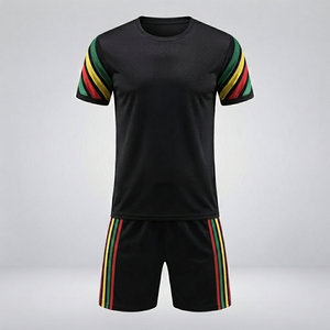 Uniforme de Fútbol Profesional para Hombre, Ropa Deportiva Personalizada para Equipo, Diseño a Rayas en Contraste, Servicio de Impresión en Grandes Cantidades, Fabricante OEM - Product Image 4